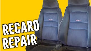 Recaro Seat Webbing Repair DIY [upl. by Ierdna330]