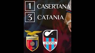 Casertana 1  3 Catania 06102024 Serie C Girone C 20242025 [upl. by Yrral]