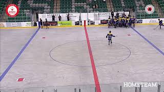 2024 U15 Boys  Team Alberta U15B 1 VS Milton Mustangs U15B [upl. by Oned]