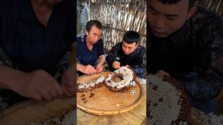 Traditional food bee porridge traditionalfood rurallife shorts [upl. by Glennie]