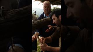 A Crash Course in Intestine Weaving  Bizarre Foods with Andrew Zimmern  Travel Channel [upl. by Collin]