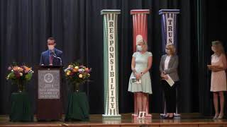 Oldfield Middle School 8th Grade Awards Night 2021 [upl. by Anirahtak840]