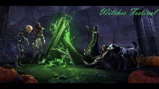 ESO Witches Festival Update 2021  Halloween Event [upl. by Ilbert]