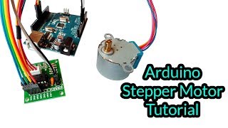 How to use 28byj48 Stepper Motor with Arduino Uno R3  Arduino CNC Tutorial [upl. by Barvick]