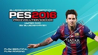 Parche 2016 Para Pes 6 Marzo Con Liga Argentina [upl. by Tasha]