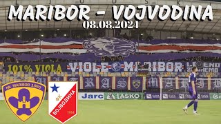 HooltrasTours  NK Maribor  Vojvodina 08082024 Conference League Qualification [upl. by Narahs767]