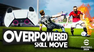 DOUBLE TOUCH TUTORIAL  eFootball 2024  SKILL SCHOOL [upl. by Shelbi]