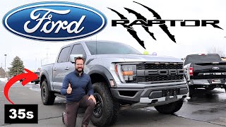 2023 Ford F150 Raptor Is A Base Model Raptor Any Good [upl. by Ahset241]