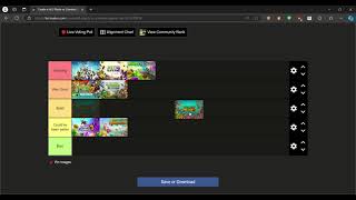 Remaking my PVZ games tier list [upl. by Lisa994]