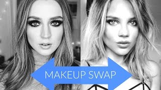 MAKEUP SWAP w ALLANA DAVISON [upl. by Anahc]