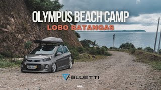 Olympus Beach Camp  Lobo Batangas Stance Car Camping  Bluettti Power station Air suspension  Kia [upl. by Ogden]