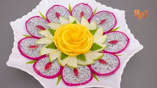 How to Slice Fruits as Food Decoration Ideas [upl. by Jerrol283]