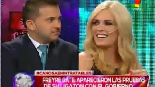 Viviana Canosa Vs Diego Brancatelli en Intratables quotSos un chupamedias y obsecuentequot [upl. by Pettit851]