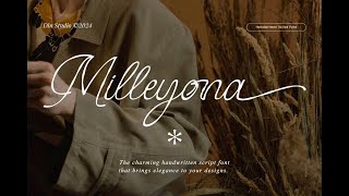 Milleyona Font Download [upl. by Nicoline]