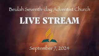 Shoes of Peace  September 7 2024  Beulah SDA Church  Live Streaming Service [upl. by Anawk]