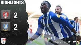 Rotherham United 2 Sheffield Wednesday 2  Extended highlights  201819 [upl. by Niajneb]