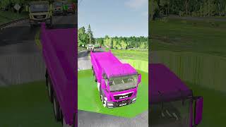 dumpertruck truck pothole simulation shorts [upl. by Trey]