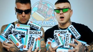 RETROSCENA INEDITI DI BOEM La nuova bevanda di Fedez e Lazza [upl. by Kussell]