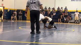 First Match At Lindenwold High School Nj Wrestling Duals [upl. by Gillette]