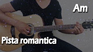 Pista guitarra acustica  Balada Romantica  La Menor [upl. by Anirtap]