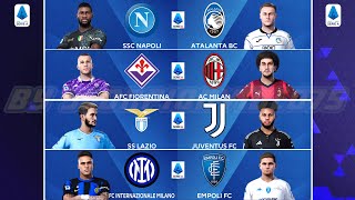 Serie A Sfida ai Rigori • NapoliAtalanta FiorentinaMilan LazioJuventus InterEmpoli [upl. by Yortal364]