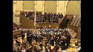 V Amato Festivitas tua  Coro dellUniversità di Palermo dir Pietro Gizzi org Fabio Miriana [upl. by Violeta433]