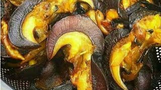 Fried peppered snail recipe that gives crunchy snails for eating [upl. by Blake]