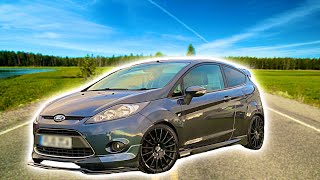 THIS STAGE 1 TUNED FORD FIESTA 16 ZETEC S WITH POPS AND BANGS WAS LIT [upl. by Eirrehc]