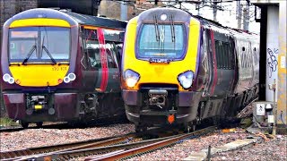 Trains at Nuneaton  Sunday Service amp Diversions  080418 [upl. by Alludba]