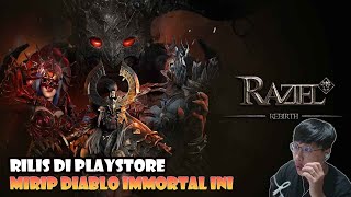 RILIS DI PS INDO  MIRIP DIABLO MOBILE NI MAH  Raziel Rebirth Dungeon Raid Gameplay  Mobile [upl. by Clemen]