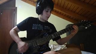 Dimmu Borgir Stormblast  2005 guitar cover d standard [upl. by Acissehc]