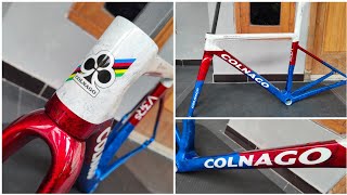 Custom Paint Colnago V3rs Triple Colour Marble Limited Edition ♣️ [upl. by Lurleen]