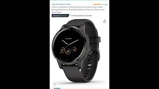 37  off Garmin Vivoactive 4 GPS Smartwatch [upl. by Novad]