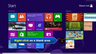 Windows 8  Two ways to open snipping tool [upl. by Ellehsram153]