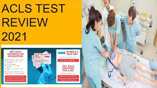 ACLS TEST REVIEW AMERICAN HEART ASSOCIATION 2024 [upl. by Jacinto]