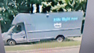 UPDATE AMAZON DELIVERY DRIVER SPEEDING DOWN SIDEWALK IDENTIFED [upl. by Veda]