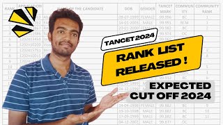 TANCET 2024  Rank List Released  Expected Cut Off 2024  MBA  RMT Vlogs [upl. by Hsac]