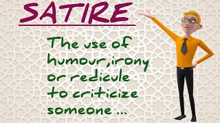 What is Satire definition and its Types in English Literature [upl. by Nosam]