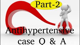 QUESTION WITH ANSWER  antihypertensive  part 2  COC  Exit Exam [upl. by Lehsreh]