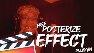 FREE POSTERIZE EFFECT  FINAL CUT PRO X [upl. by Eudoxia]