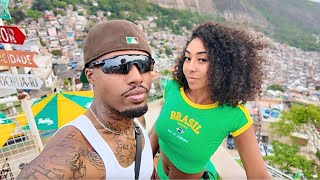 BRAZILIAN GIRL TAKES ME TO THE BIGGEST FAVELA IN LATIN AMERICA 🇧🇷 [upl. by Stevena829]