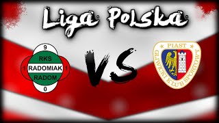 Liga Polska Radomiak vs Piast 03112024 godzina 1215 [upl. by Addiel]