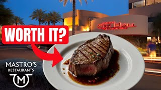 Mastros City Hall in Scottsdale Arizona  Restaurant Review [upl. by Launame628]