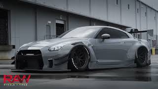 Nissan GTR on Rotiform RSE Wheels by RAW Wheels and Tires [upl. by Kerns844]