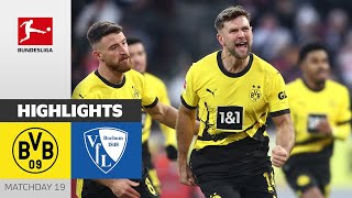 HatTrick Hero Füllkrug  Borussia Dortmund  VfL Bochum 31  Highlights  MD 19 – Bundesliga 2324 [upl. by Irahcaz]