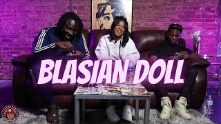 Blasian Doll interview THF Mooda dreads Amari Blaze snitching on Mello Buckz 4800  more DJUTV [upl. by Eirok]