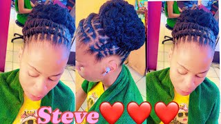 How to do 3 in 1 Dreadlocks style ❤️❤️subscribe locs [upl. by Calore]