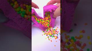 💕 ASMR Very Satisfying and Relaxing Video Kinetic Sand 💕 youtubecreatorcommunity shorts 3503 [upl. by Ayar]