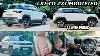 BEST MODIFIED BREZZA LXI CNGBREZZA BASE MODELBREZZA LXI TO ZXIBREZZA 2024📞98205698919833751777 [upl. by Car619]