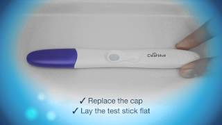 Learn how to use Clearblue Plus Pregnancy Test with Colour Change Tip [upl. by Gotthelf]